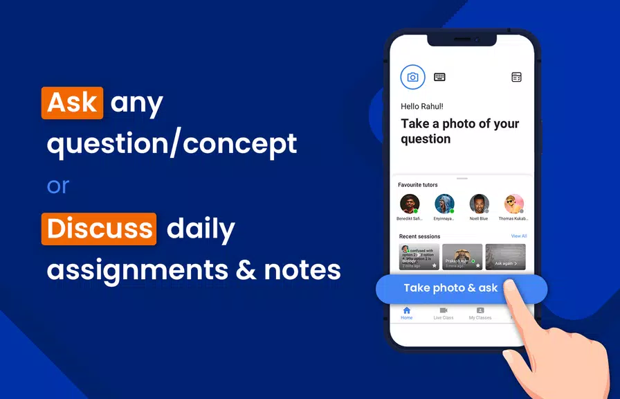 Filo: Instant 1-to-1 tutoring Capture d'écran 2