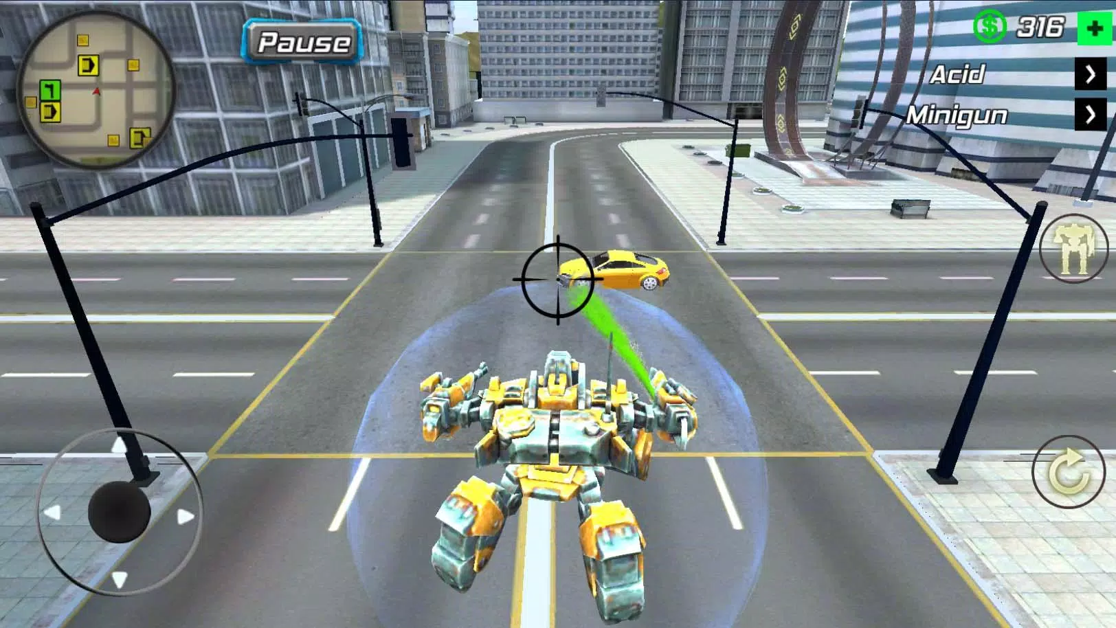 Super Crime Iron Hero Robot Screenshot 3