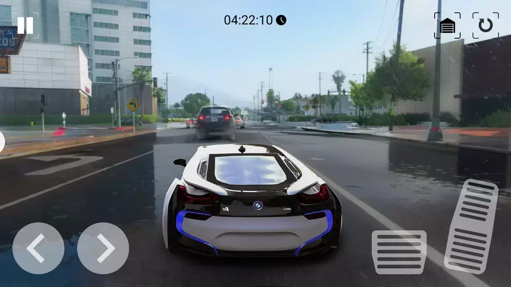 Driver BMW I8 Night City Racer Screenshot 1