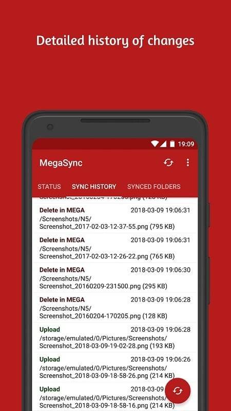 Autosync for MEGA - MegaSync應用截圖第1張