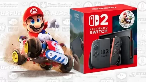 Nintendo Switch 2 + Mario Kart World Bundle Image