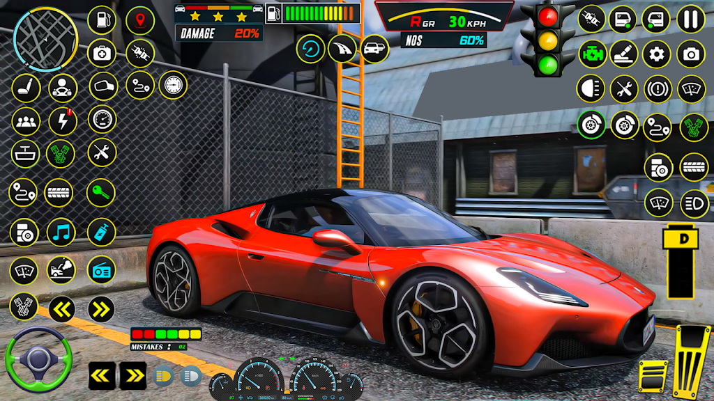 City Car Driving Game 3D 2024 Ảnh chụp màn hình 1