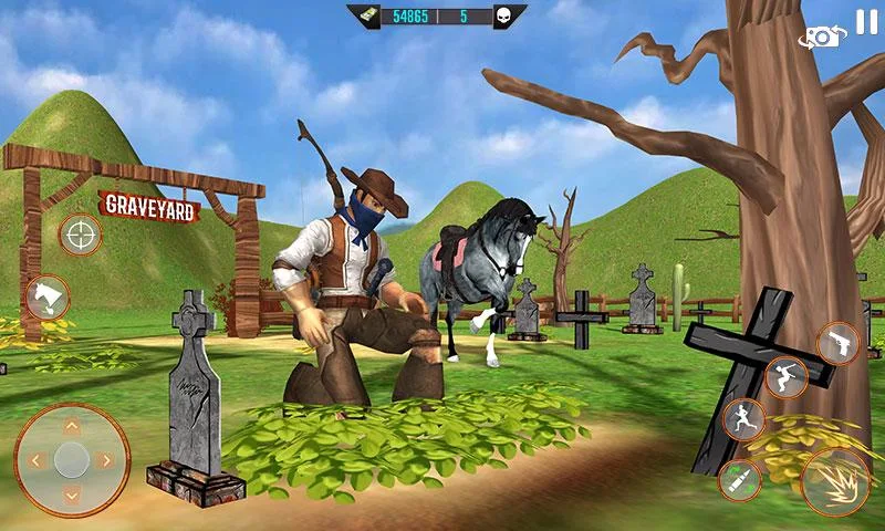 West Cowboy Shooting Games 3D Zrzut ekranu 4