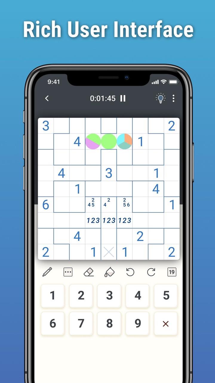 Suguru & Variants by Logic Wiz Captura de pantalla 4