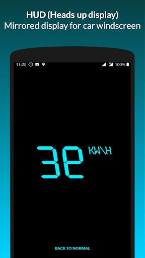 Speedometer GPS HUD Скриншот 2