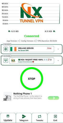 Nx Tunnel VPN Tangkapan skrin 2