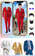 Men Suit Photo Editor- Effects ภาพหน้าจอ 1