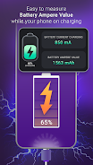 Ampere Battery Charging Meter Screenshot 1