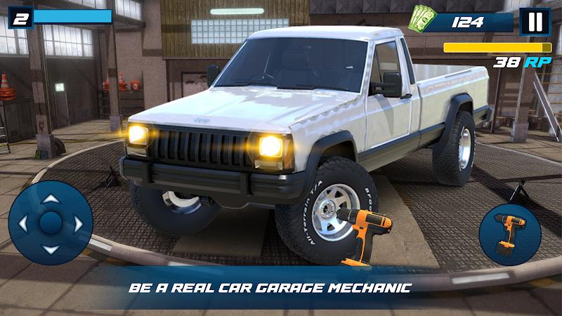 Tire Shop Car Mechanic Game 3d Ảnh chụp màn hình 4