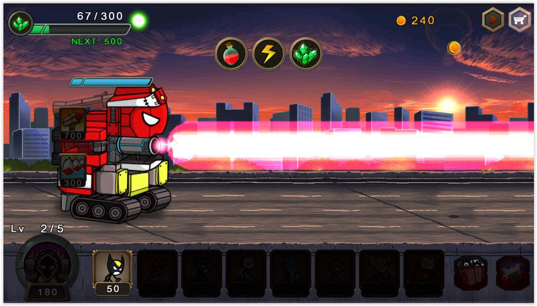 HERO WARS: Super Stickman Defense Ảnh chụp màn hình 3