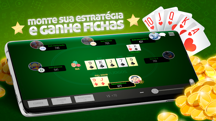 Poker Texas holdem online Captura de pantalla 1