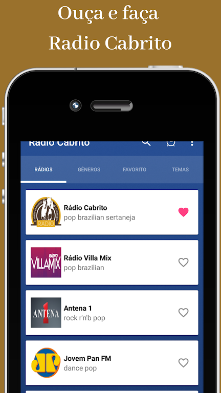 Radio Cabrito Estação Sertaneja Brazil Screenshot 1