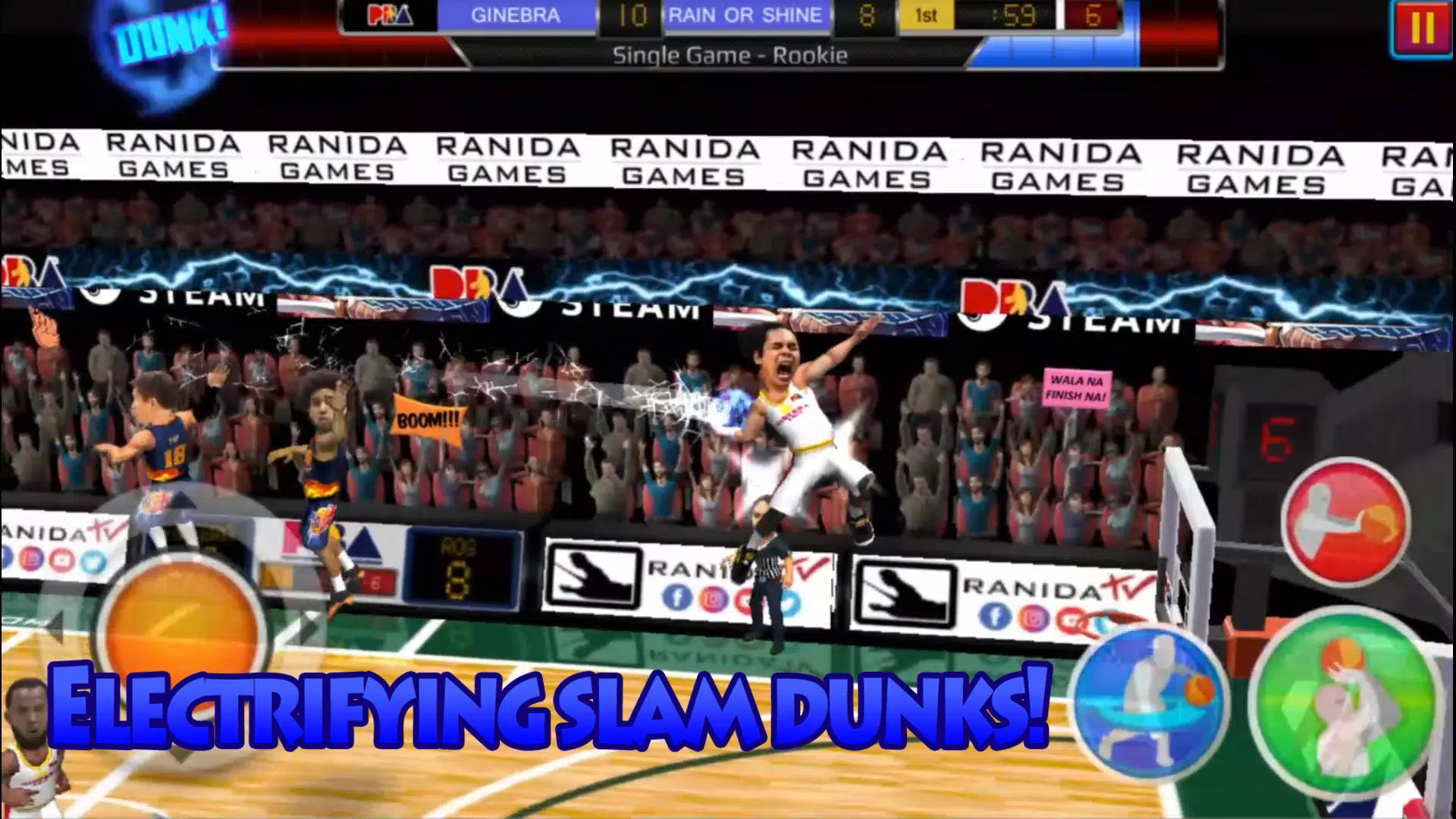 Basketball Slam! Capture d'écran 2