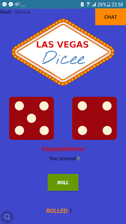 Roll Dice | Chat Captura de tela 3