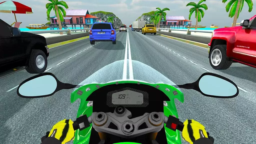 Highway Traffic Rider - 3D Bik Скриншот 3