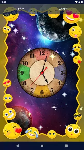 Galaxy Universe Live Wallpaper Zrzut ekranu 2