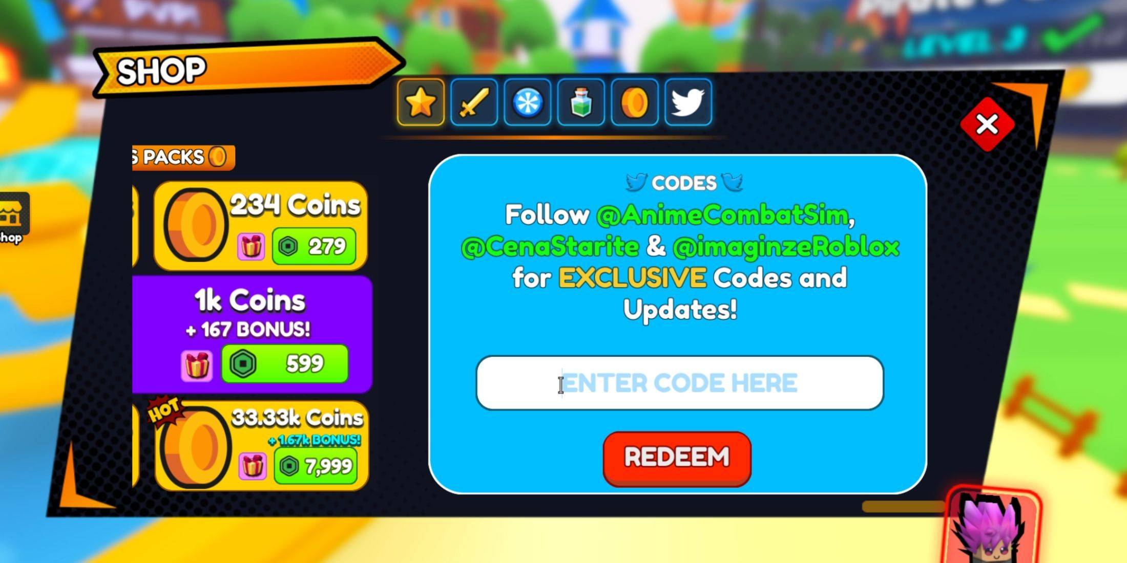 Redeeming Codes