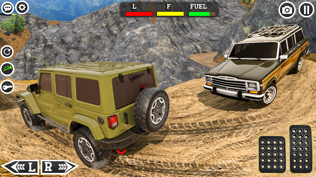 4x4 Mountain Climb Car Games 스크린샷 3