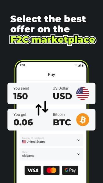 Buy Bitcoin BTC & Fast Crypto Exchange: Changelly Tangkapan skrin 3