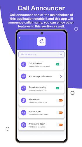 Caller Name Announcer & Talker स्क्रीनशॉट 3
