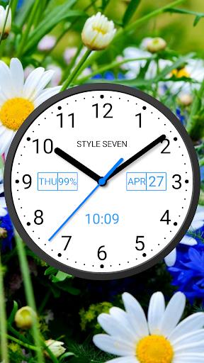 Light Analog Clock-7 ภาพหน้าจอ 1