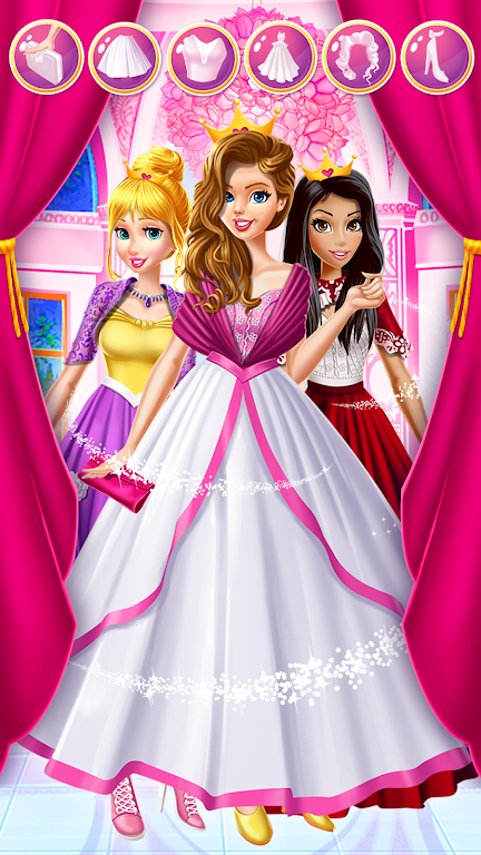 Dress Up Royal Princess Doll Captura de pantalla 2