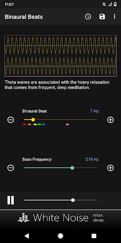 Binaural Beats Generator Captura de pantalla 3