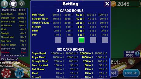 Mississippi Stud Poker Screenshot 4