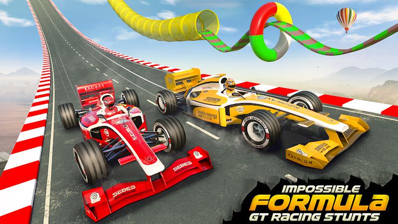 Formula Car GT Racing Stunts ဖန်သားပြင်ဓာတ်ပုံ 1