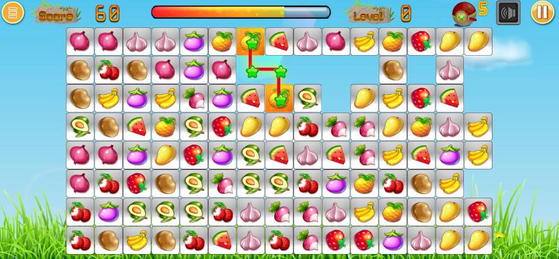 Link fruits - fruit match pair स्क्रीनशॉट 2