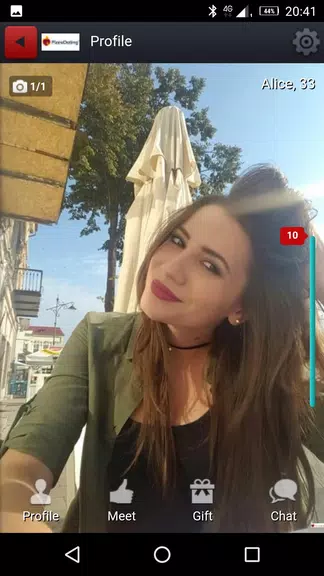Meet new people, Flirt with singles - Flare Dating स्क्रीनशॉट 2