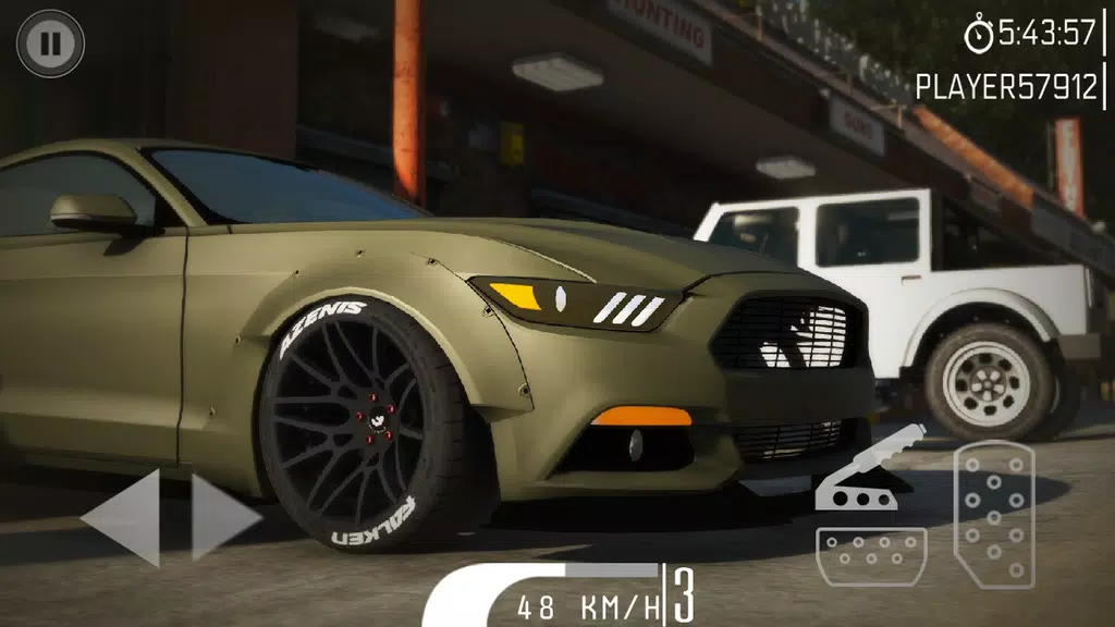 Muscle Mustang Drift & Drag Captura de pantalla 3