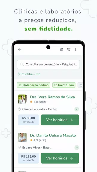 Medprev: Agende Médico e Exame 스크린샷 2