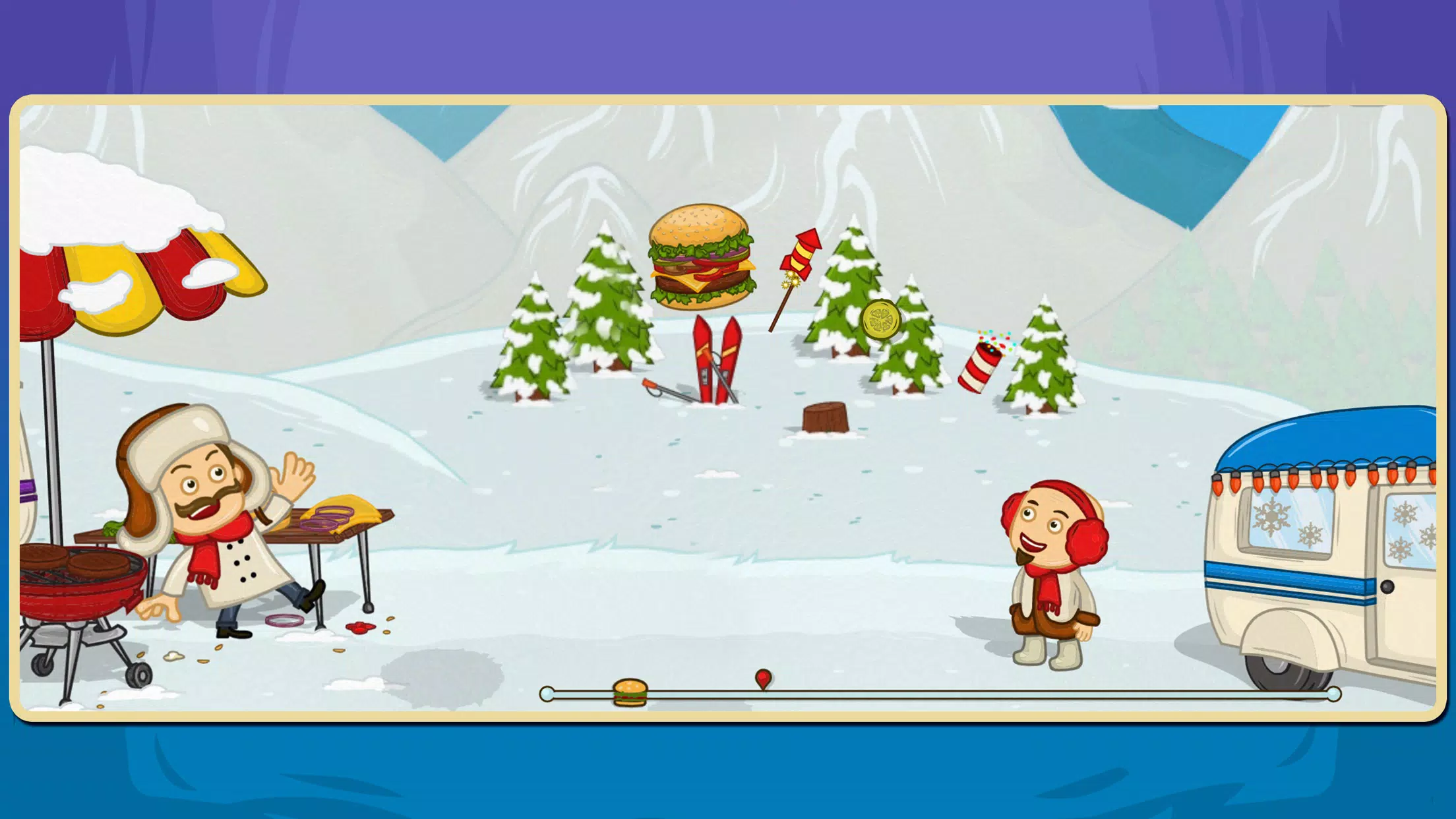 Mad Burger 2: Xmas edition Ảnh chụp màn hình 1