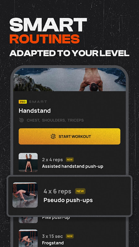 Calisteniapp Workout Screenshot 1