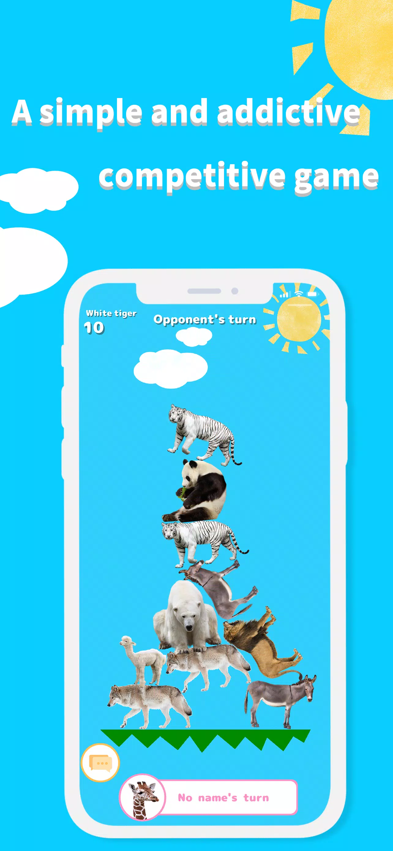 Animal Tower Battle Ảnh chụp màn hình 2