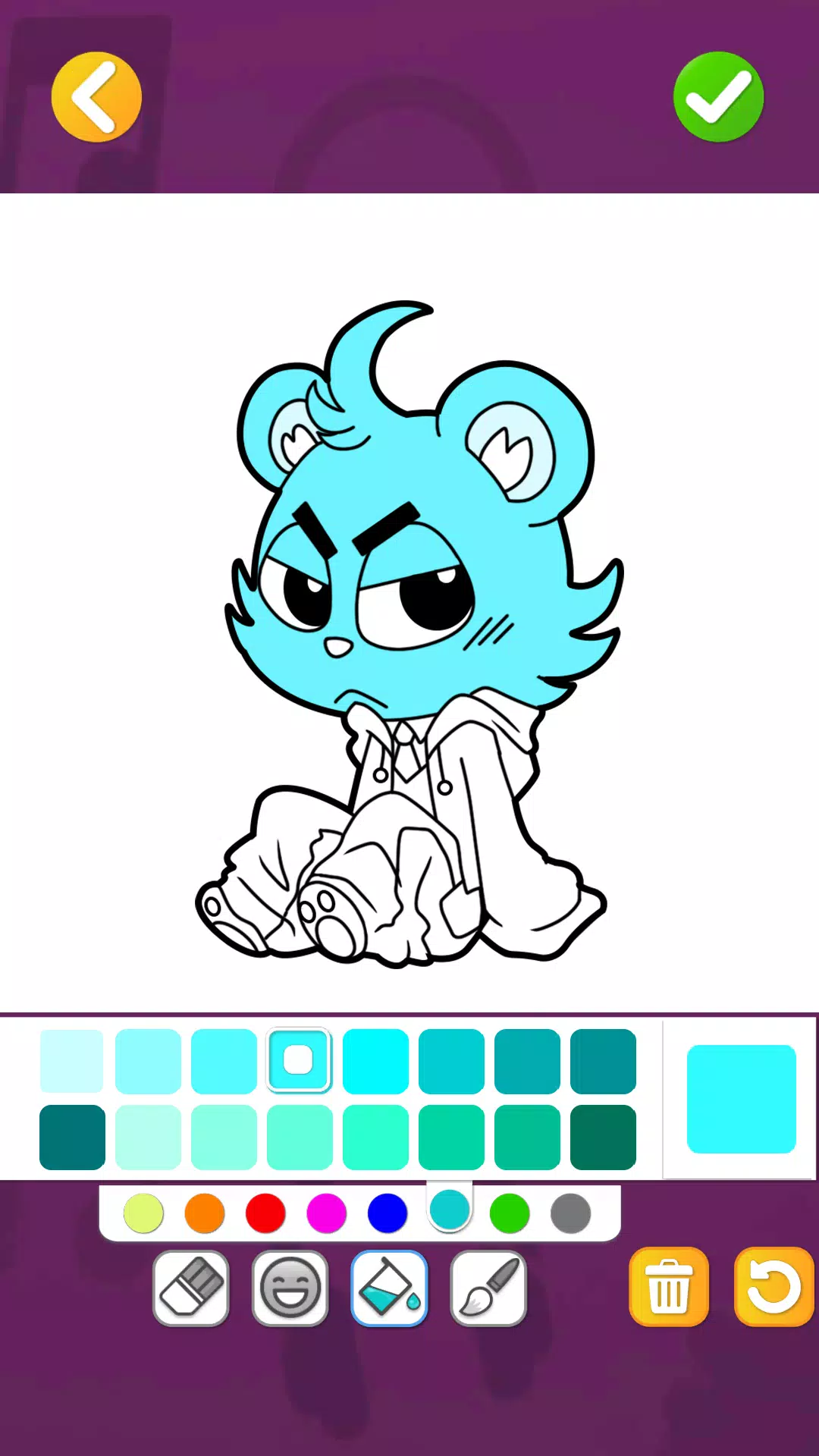 Horror Coloring: Draw Color Captura de tela 2