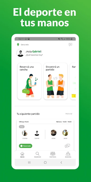 Reva - Sports App Zrzut ekranu 1