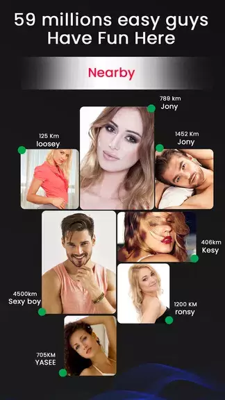 Random Video Chat : Live One Night Datting Ekran Görüntüsü 1