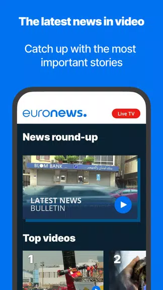 Euronews - Daily, live TV news Screenshot 3