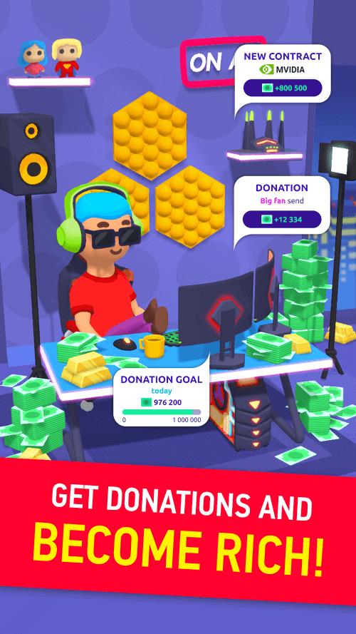 Idle Streamer Tycoon Screenshot 2
