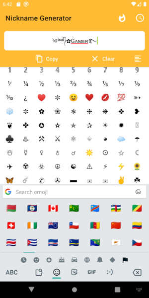 Fancy Text Symbols Screenshot 2