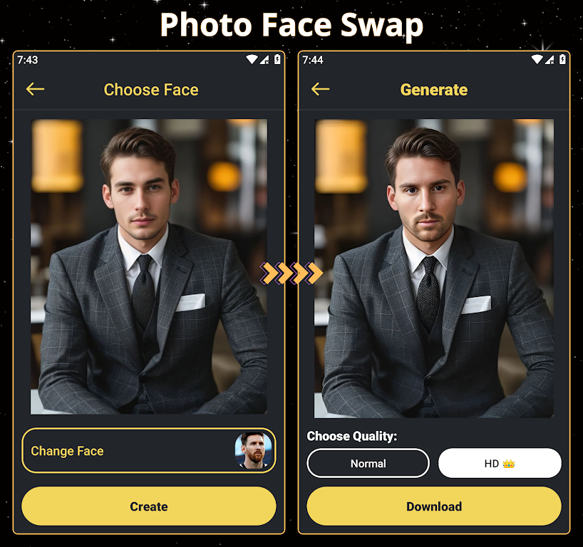 Face Over: AI Face Swap Screenshot 2