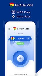 VPN Ghana - Get Ghana IP Screenshot 1