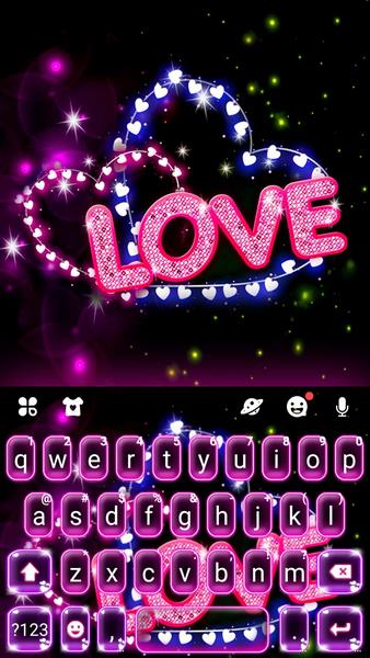 Neon Love キーボード スクリーンショット 1