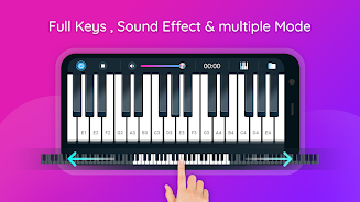 Real Piano Keyboard ภาพหน้าจอ 3