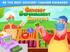 Grocery Shopping Cash Register স্ক্রিনশট 1