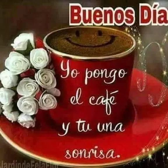 Buenos días, tardes, noches Gif Schermafbeelding 4