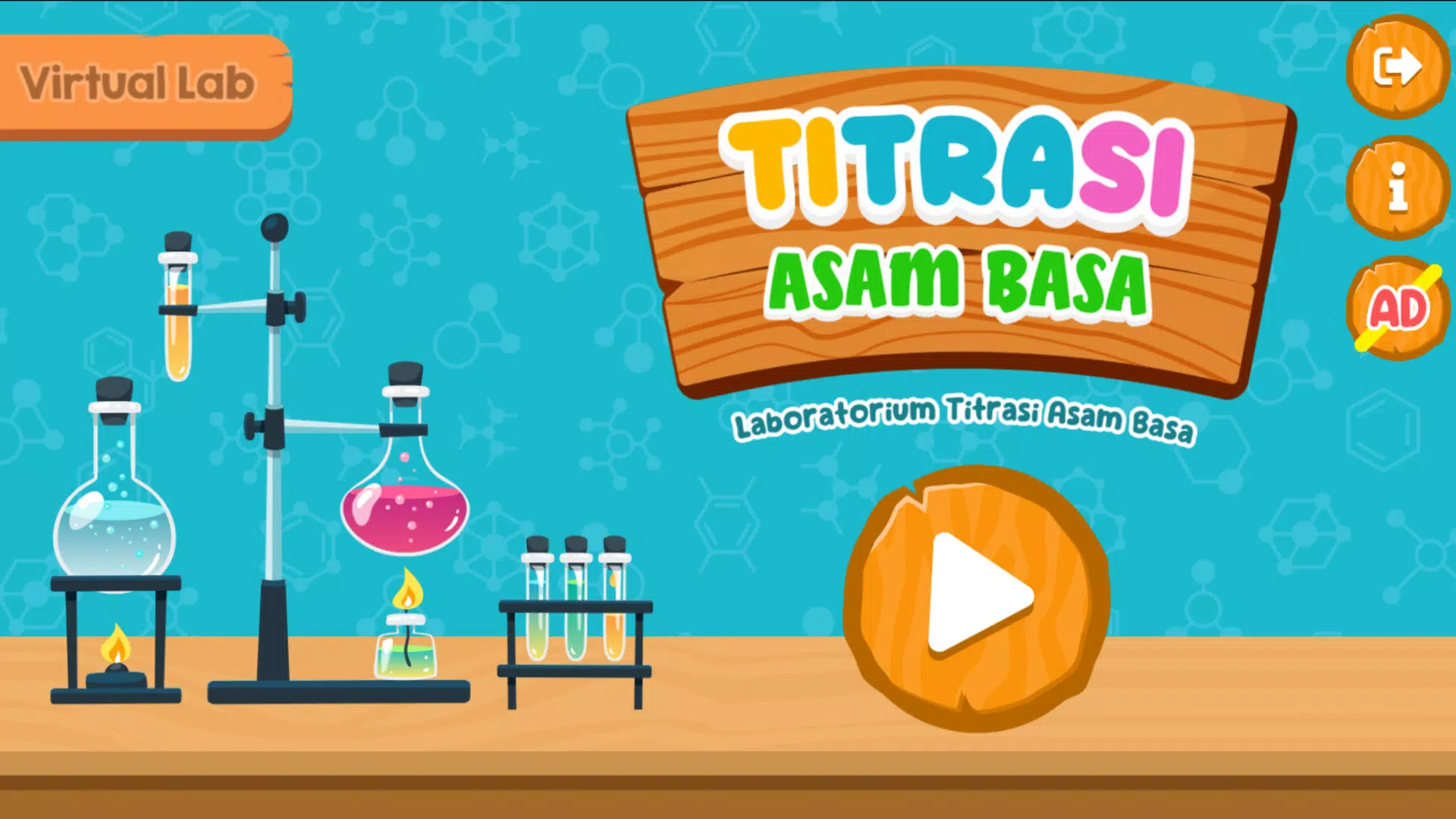 Virtual Lab Titrasi Asam Basa Ekran Görüntüsü 1