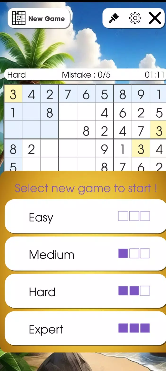 Sudoku Classic 스크린샷 4